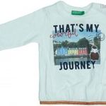 Benetton Új (címkés) Lány Hosszú ujjú felső (Méret: 68) fotó