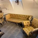 Design, csővázas ülőgarnitúra, 3darabos fotó