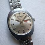 Gyönyörű elegáns ritka nap-dátumos SEKONDA Automatic a 70-es évekből! fotó