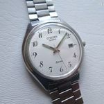 Gyönyörű elegáns ritka acél tokos dátumos CITIZEN SEVEN Q. a 70-es évekből! fotó