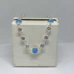 Ezüst karkötő 3.42 opál fotó