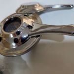 2 db rozsdamentes spirituszégő / fondue égő – lángszabályzóval fotó