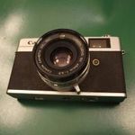 X CANON CANONET QL 25 CAMERA RETRO FÉNYKÉPEZŐGÉP RÉGI CANON SE 45 MM OBJEKTíV fotó