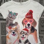 Gyönyörű hibátlan H&M nyári kutyusos felső 158 - 164 cm 12 - 14 év - es méretben fotó