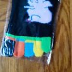 Színes 5 ujas 35-ös 36-os zokni fotó