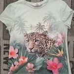 Gyönyörű hibátlan H&M nyári tigrises felső 146 - 152 cm 10 - 12 év - es méretben fotó
