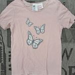 Gyönyörű hibátlan H&M nyári lepkés felső 146 - 152 cm 10 - 12 év - es méretben fotó