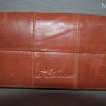 5th Avenue, valódi bőr, konyakbarna, igényes női pénztárca fotó