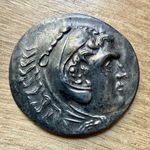 Nagy Sándor ezüst tetradrachma fotó