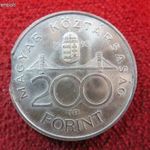 LAPKAHIBÁS !!! 200 FORINT 1993, EZÜST: 12g; UNC fotó