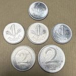 Forintok, fillérek 1946-1989 16 db fotó