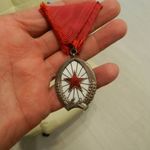 Ritkasugaras Magyar munka érdemrend ezüst fokozata változat évszám nélküli 1950 fotó