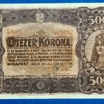 1923 -as 5.000 Korona bankó "Magyar Pénzjegynyomda" !!! VF (L1694) fotó