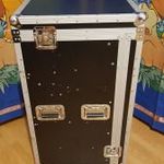 Rack 20U gurulós, keverő tartó konzolszervíz ajtó fotó