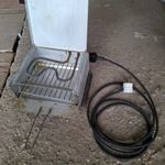 RETRO KOVOPODNIK MELEGSZENDVICS SÜTŐ MINI GRILL fotó