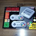 ÚJ! 2017 NINTENDO CLASSIC MINI SNES CLV-301 konzol két kontrollerrel 21 játékkal fotó