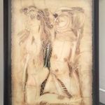 Kardos János (Budapest 1946 - New York 2018) festménye 112x82 cm kerettel fotó