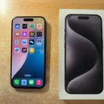 Apple iPhone 15 Pro 256GB Újszerű Black Apple Garanciás ! fotó