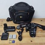 Canon Eos 450D DSLR digitális fényképezőgép +EFS 18-55 IS obejektív +kiegészítők fotó