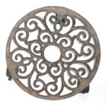 ÖNTÖTTVAS GURULÓS VIRÁGTARTÓ , VIRÁGKOCSI fotó