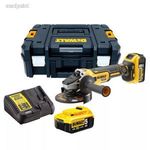 DeWALT DCG405P2-QW 18?V akkumulátoros sarokcsiszoló készlet 5Ah, TSTAK tokban fotó