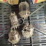 Vegyes orosz elektroncsövek. fotó