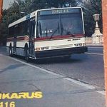Ikarus kártyanaptár 1990 fotó