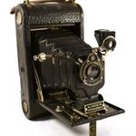 RÉGI KODAK HARMONIKÁS FÉNYKÉPEZŐGÉP X fotó
