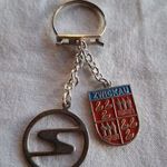 Trabant Zwickau fém kulcstartó fotó