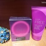 AVON Free for her 50ml Edp, Testápoló szett ÚJ! Ritkaság!!! fotó