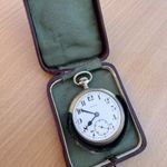 1920 acél Zenith zsebóra dobozban fotó