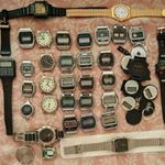 Retro kvarcóra csomag 80-as 90-es évek quartz vintage lcd 7 zenés fotó