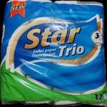 Star trio wc papír 32 db-os 3 rétegű (külső csomagolás sérült) fotó