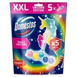 Domestos Power5 WC frissítő blokk 5 db-os Magic Unicorn (5x50 g) fotó