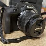 Canon EOS R100 + RF-S 18-45mm MILC - garanciális - 3200 expo - ajándékokkal - 1Ft - NMÁ! fotó