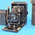 Zeiss Ikon Ideal 111 antik fényképezőgép 6x9 fotó