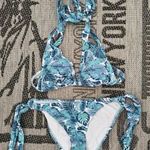 Gyönyörű hibátlan színes fürődruha bikini kamasz lánynak 170 cm 14 - 16 év - es méret fotó
