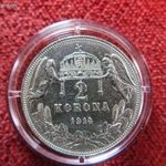 FERENC JÓZSEF 2 KORONA 1914 KB EZÜST: 10g kiv fotó