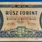 1947 -es 20 Forint Kossuth Címeres bankó eredeti állapotban!!! Ritkább !!!! F (1968) fotó