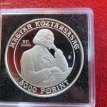 LISZT FERENC ZENEMŰVÉSZETI EGYETEM 3000 FORINT 2000 BP, EZÜST: 31, 46g; PP, enyhe oxidfolt fotó