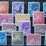 Ha Kedd Akkor Angol Gyarmat SEYCHELLES 1954 klasszikus postatiszta sor kat.ert.: 100 $ fotó