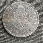 1 forint ezüst 1887 fotó