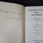 Weöres Sándor Három veréb hat szemmel - Dedikált! fotó