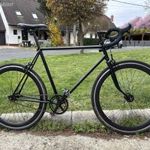 Egyedi építésű acélvázas single speed / fixi – 57 cm fotó