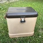 Retro orosz hűtőtáska - sérült állapotban, használható vállpánttal fotó
