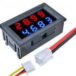 Geekcreit® DC 100V 10A 0, 28 hüvelykes Mini Digitális voltmérő Ammeter 4 Bit fotó