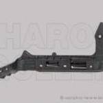 VW T5 2009-2014 Caravelle/Multivan - Hátsó lökhárítótartó jobb fotó