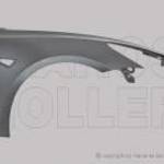 Tesla Model 3 2017-2023 - Első sárvédő jobb fotó