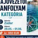 Horvát C kategóriás hajóvezetői jogosítvány fotó