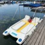 Free Boat E-go típusú katamarán kishajó fotó
